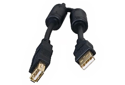 5BITES UC5011018A EXPRESS USB2.0 / AMAF / FERRITES / 1.8M / BLACK