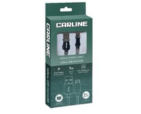 CARLINE CAB03121 USBmicroUSB 2.1А 1 метр тканевая оплетка