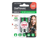 GOPOWER (0000015317) R6 AA BL2 NIMH 1800MAH