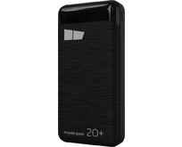 MORE CHOICE (4627151193786) PB3320 Black  20000mAh 2USB 2.1A