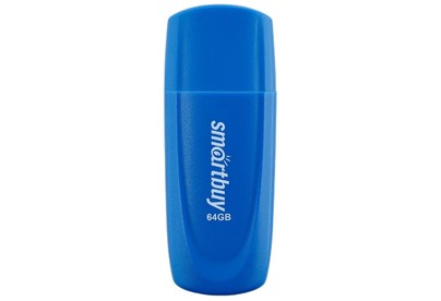 SMARTBUY (SB064GB2SCB) UFD 2.0 064GB Scout Blue синий