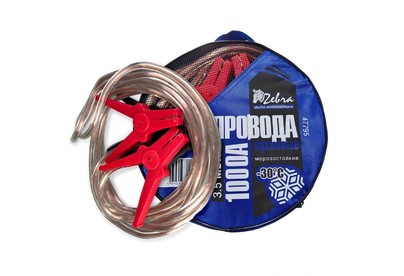 ZEBRA 1000А с прозрачной изоляцией, в сумке, 3.5 м 47795