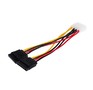 ATCOM (AT8605) Кабельразветвитель Molex  2хSATA 0.2М (медный) пакет