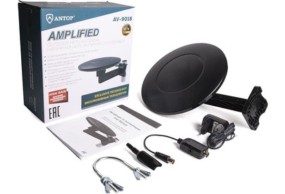 ANTOP AV9018 DVBT2 и ДМВ+МВ+FM активная