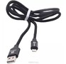 HARPER BRCH510 BLACK USB  8PIN 1м нейлоновая оплетка