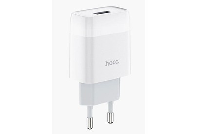 HOCO (6931474712899) СЗУ HOCO C72A Glorious single port charger (белый)