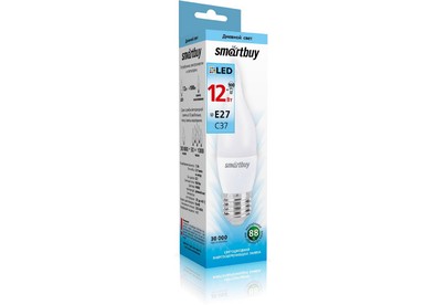 SMARTBUY (SBLC37Can1240KE27) 12W/4000/E27
