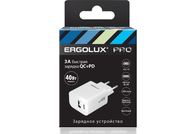 ERGOLUX (15294) ELXРA04QCC01 белый