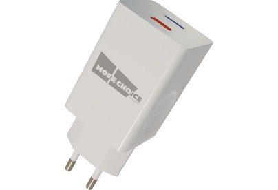 MORE CHOICE (4620202550286) NC69i 2USB 3.0A QC3.0 быстрая зарядка для Lighting 8pin Black