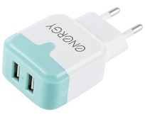 ENERGY Сетевое зарядное устройство ET33, 2 USB разъёма, 2,1А, цвет белый (104291) ENERGY Сетевое зарядное устройство ET33, 2 USB разъёма, 2,1А, цвет белый (104291)