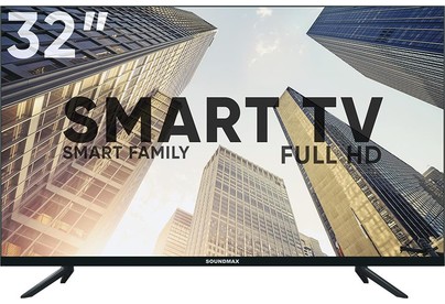 SOUNDMAX SMLED32M16S FHD SMART TV безрамочный