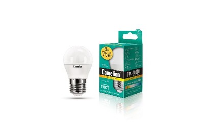 CAMELION (12392) LED8G45/830/E27