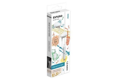EXPLOYD (EXHP1476) 3.5mm/белый/1.2М/Easy