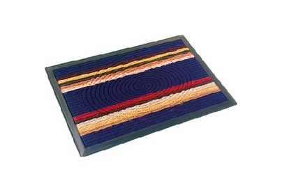 VORTEX 22384 Коврик придверный COMFORT 40*60см синий