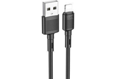 HOCO (6931474770868) X83iUSB 2.4A Lightning 8pin черный  1,0m