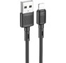 HOCO (6931474770868) X83iUSB 2.4A Lightning 8pin черный  1,0m