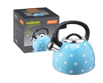 MALLONY Чайник из нерж стали со свистком MALLONY Чайник из нерж стали со свистком