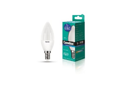 CAMELION (12648) LED7C35/865/E14/7Вт