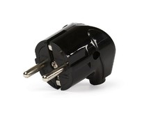 SMARTBUY (SBE16P02b) Вилка угловая с заземлением черная 16А 250В SMARTBUY (SBE16P02b) Вилка угловая с заземлением черная 16А 250В