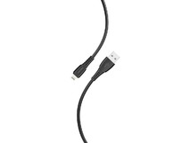 SMARTBUY (iK512S40b) S40 Lightning черный, 2.4 А, 1 м