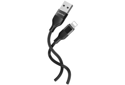 SMARTBUY (iK512S72b) S72 Lightning черный, 2.4 А,сил., 1 м