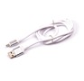 HARPER SCH330 WHITE (MICROUSB, 1м, оплетка силикон)