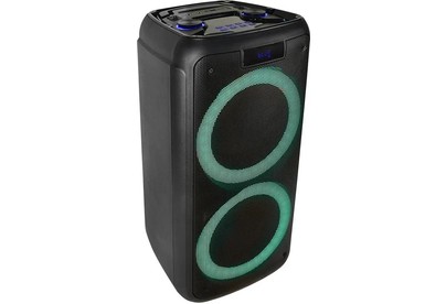 PERFEO (PF_B4915) ПАС (PARTY MAKER 100) BT, EQ, MP3 USB/TF, AUX, FM, 2x6.35, TWS, LED, пульт д/у