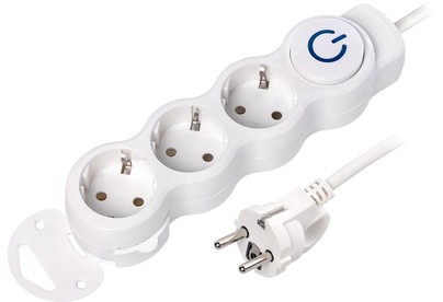 SMARTBUY (SBE16305mZS) 3 роз х 5,0 м  белый