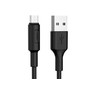 HOCO (6957531080121) X25 USB (m)microUSB (m) 1.0м  черный