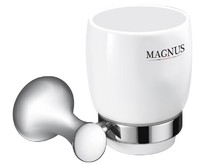 MAGNUS 85005 Стакан керамический с креплением к стене MAGNUS 85005 Стакан керамический с креплением к стене