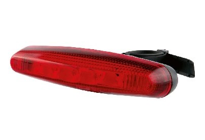 STELS Фонарь задний JY602T 5 светодиодов 4 режима красночёрный 560009*LU001604