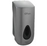 GFMARK 620 Дозатор жидкого МЫЛА, универсальный, пластиковый, СЕРЫЙ, большой, с глазкомкапля, 1000 м