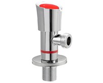 MAGNUS 9274 Кран металлокерамика угловой, ХРОМ, поворот вокруг оси на 360 градусов, 1/2 х1/2 , красная ручка, с отражателем, из нержавеющей стали марк MAGNUS 9274 Кран металлокерамика угловой, ХРОМ, поворот вокруг оси на 360 градусов, 1/2 х1/2 , красная ручка, с отражателем, из нержавеющей стали марк