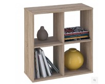 POLINI Стеллаж Polini Home Smart Кубический 4 секции, дуб (1кор) POLINI Стеллаж Polini Home Smart Кубический 4 секции, дуб (1кор)