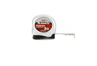MATRIX Рулетка Magnetic, 3 м х 16 мм, магнитный зацеп 31010