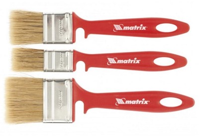 MATRIX Набор кистей Эмали 25мм, 35мм, 50мм COLOR LINE 83355