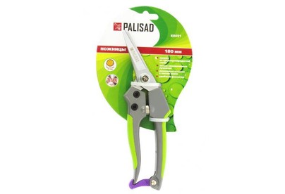 PALISAD Секатор цветочный, 180 мм, металлические обрезиненные рукоятки 60491