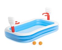 BESTWAY 54122 Игровой бассейн Баскетбол + 2 мяча 251 х 168 х 102 см, 636 л