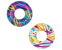 BESTWAY 36228 Круг для плавания 107 см GEOMETRIC BESTWAY 36228 Круг для плавания 107 см GEOMETRIC