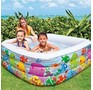 INTEX Бассейн надувной 159х159х50 см. Аквариум . (в коробке) Арт. 57471NP