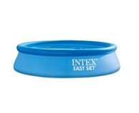 INTEX Бассейн с надувн.кольцом EASY SET 244*61 см + фильтрнасос ( Арт. 28108NP)