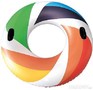 ECOS Круг для плавания с ручками Цветное колесо, диаметр: 118 см SC51 (993151)