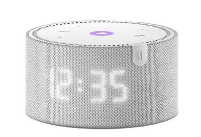 ЯНДЕКС YNDX00020G Умная колонка новая станция мини (с часами) серая