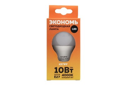 СТАРТ (17290) LEDGLS E27 10W40 WS