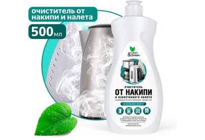 CLEAN&GREEN Универсальный очиститель от накипи и известкового налета 500 мл. Clean&Green CG8119