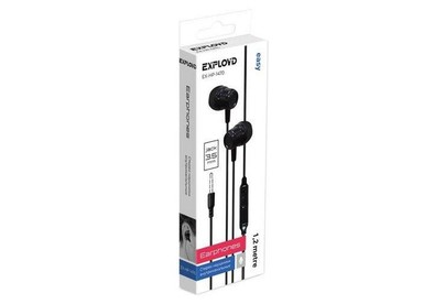 EXPLOYD (EXHP1470) 3.5mm/чёрный/1.2М/Easy