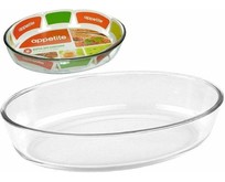 APPETITE PL11 стекл овал 30x21x6см/2,4л APPETITE PL11 стекл овал 30x21x6см/2,4л