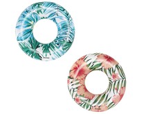 BESTWAY Круг для плавания Tropical Palms 119 см Bestway (Арт. 36237)