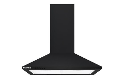 CENTEK СТ182060 BLACK (черн) ширина 60 см, КУПОЛ, 800 м3/час, 67 Вт, 3 скорости