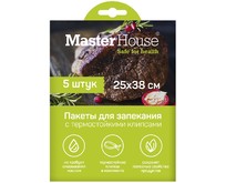 MASTER HOUSE Запекай мясо с термостойкими клипсами 60497 MASTER HOUSE Запекай мясо с термостойкими клипсами 60497